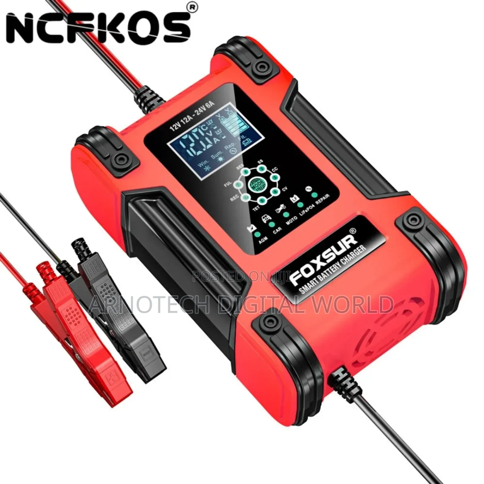 Universal Smart Battery Charger 12v/24v