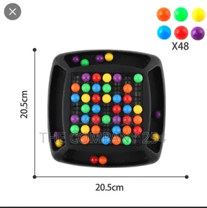*48 Ball Beads Game, Puzzle Magic, Chess Board Games