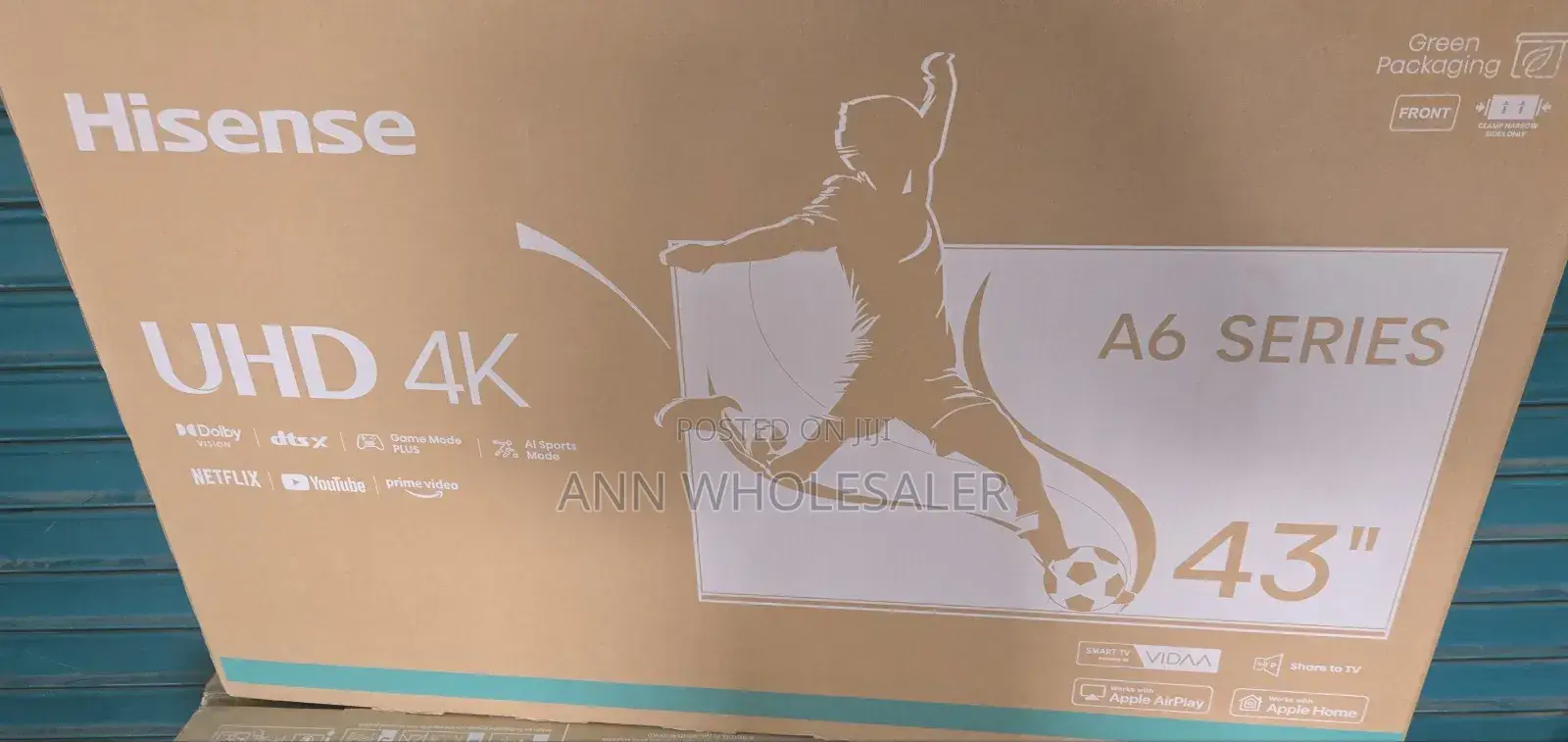 Hisense 43inches A6 Series 4k