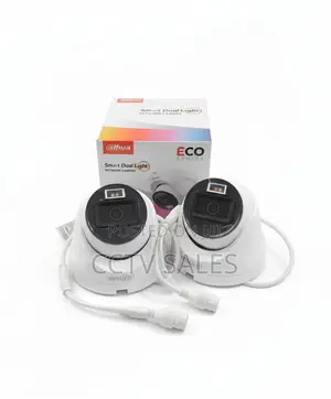Dahua Eco Series Fixed Dual-Light Dome Network Camera With Audio