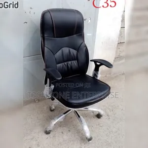 Executive Black Boss Managerial Office Chair 