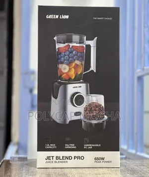 Green Lion Jet Blend Pro Juice Blender 650w - Gray