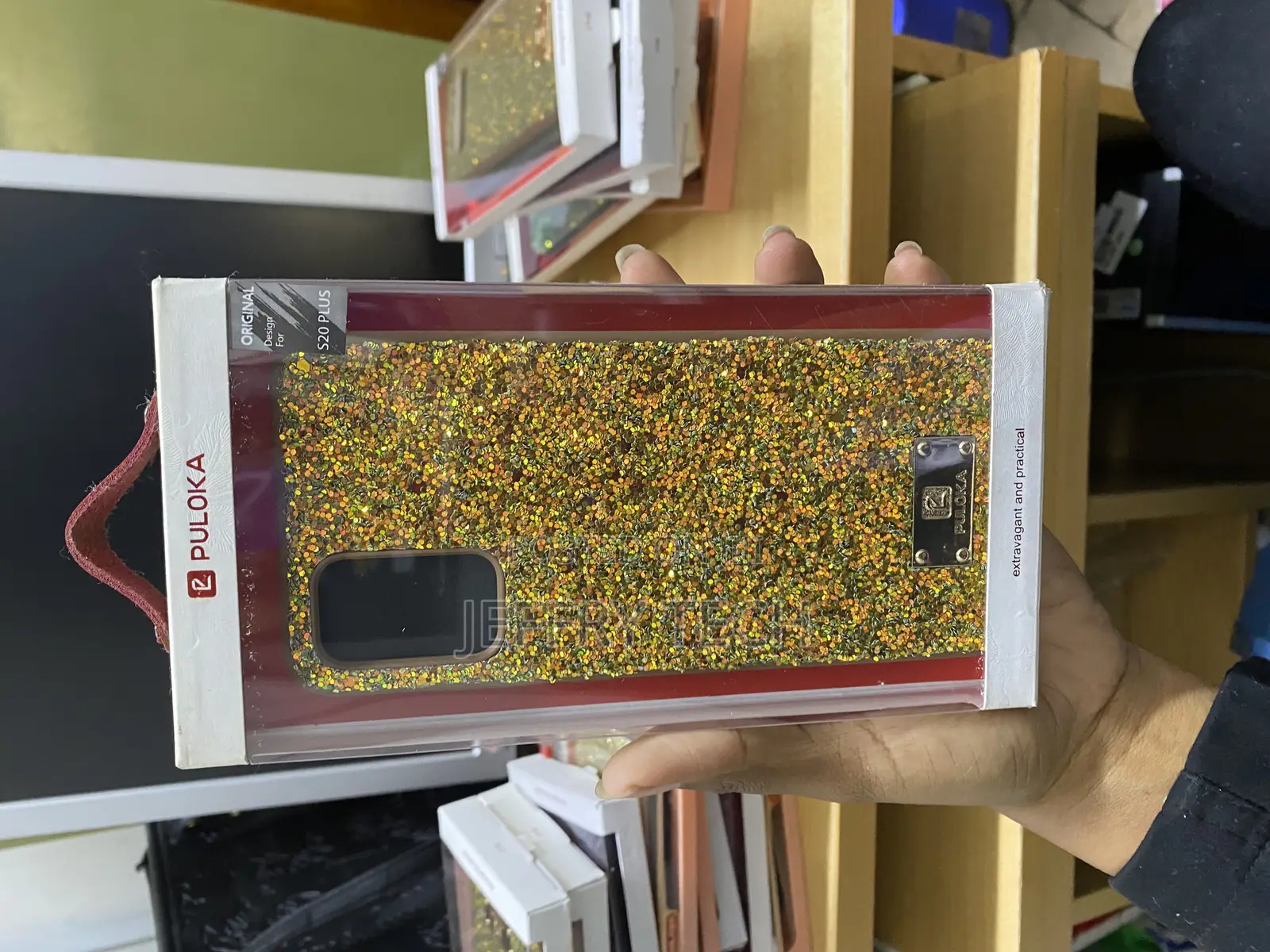 Zyzx Samsung Galaxy S20 Plus Glitter Sparkle Bling Case Shiny Crystal