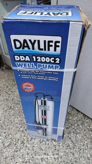 Dayliff 1.25hp Deep Well Submersible Pump Dda 1200c2