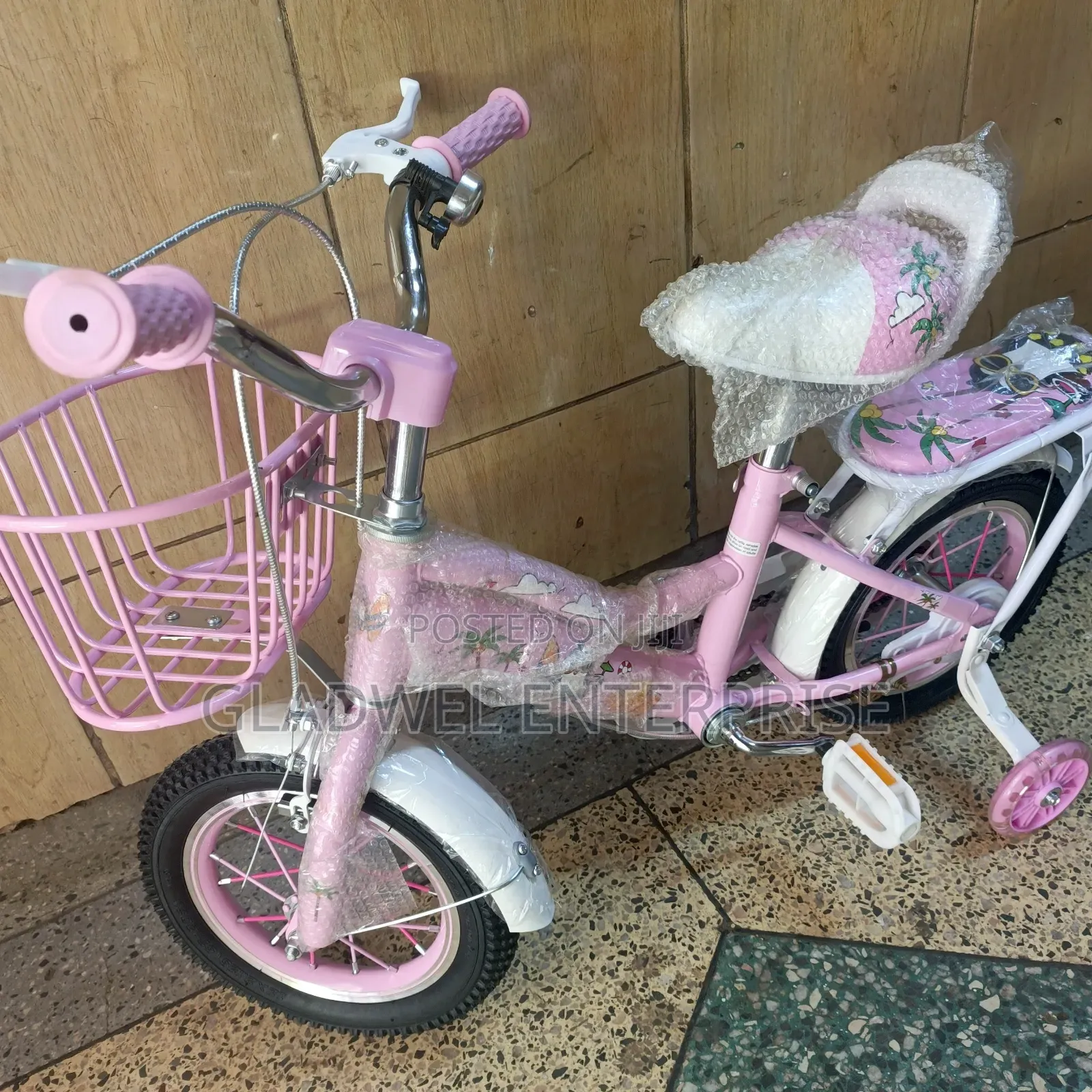 Affordable Kids Bicycle Size 12 Pink