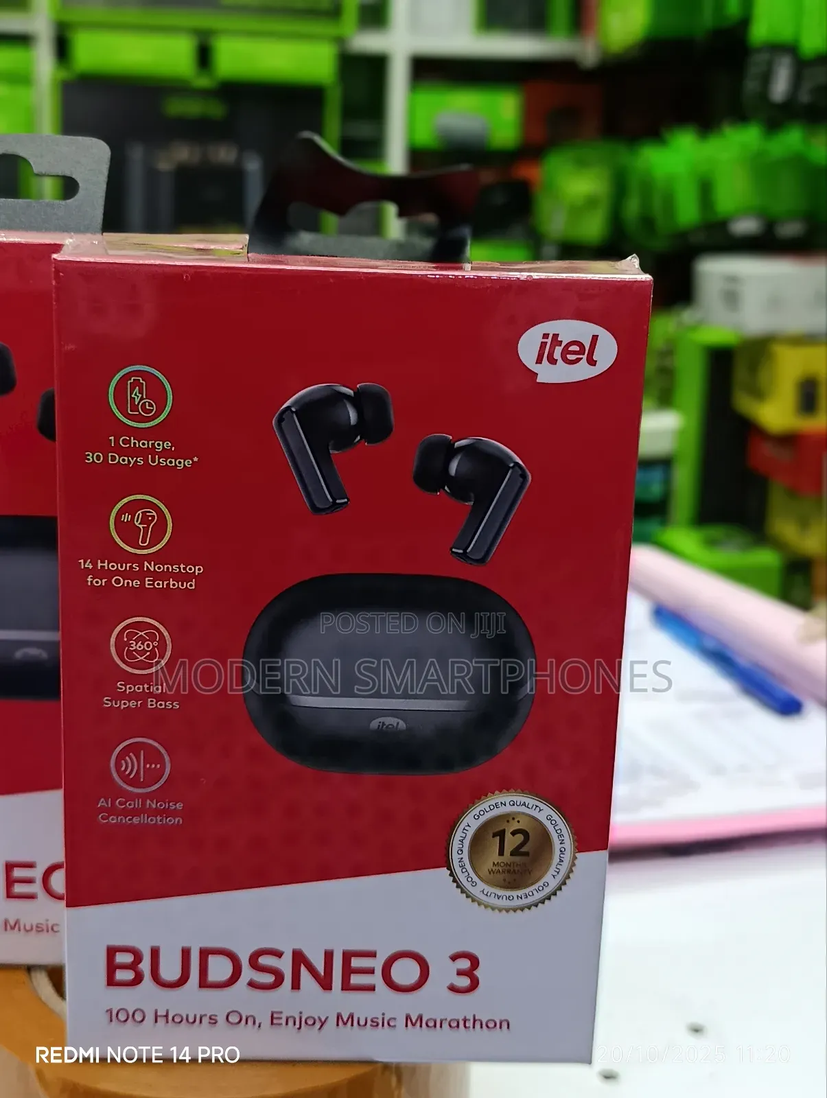 Itel TWS Buds Neo 3 Wireless Bluetooth Earbuds