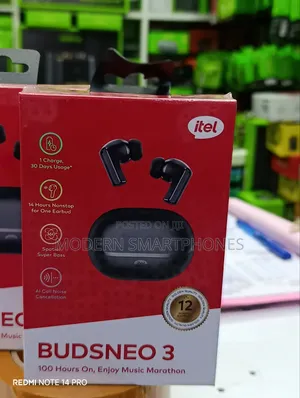 Itel TWS Buds Neo 3 Wireless Bluetooth Earbuds