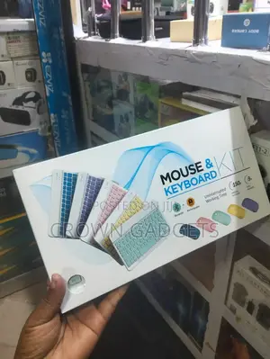 Slim Rechargeable Keyboard Mouse Set With Led Backlight