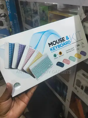 Multi-device Rechargeable Keyboard Mouse Combo Bluetooth