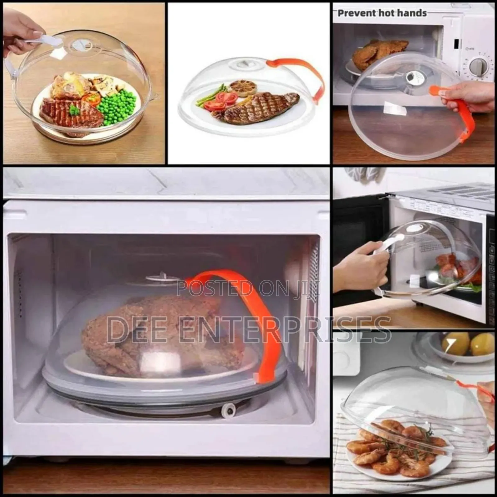 Vent Microwave Food Cover