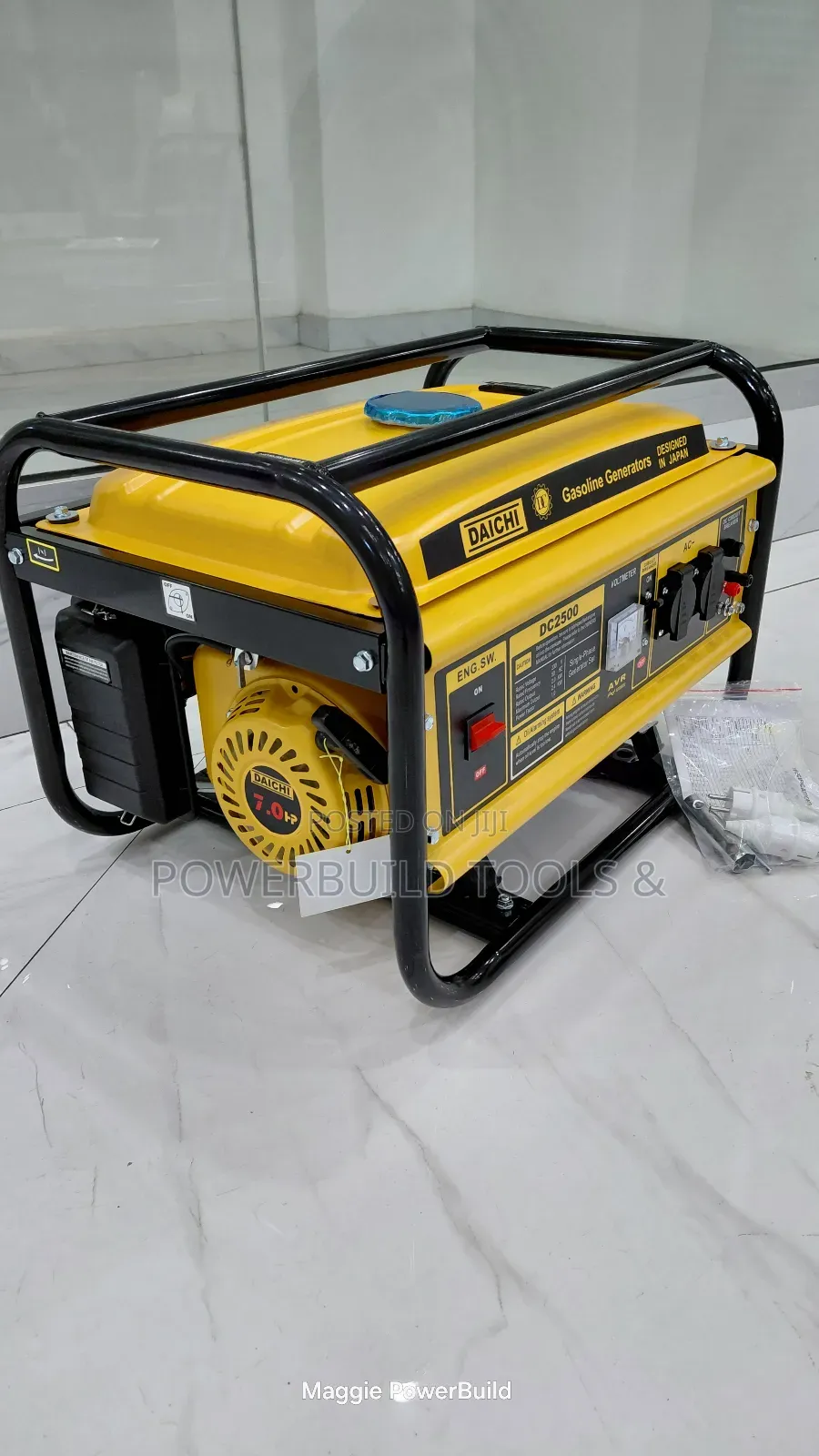 Daichi 2.4kw Dc2500 With 7hp Engine Petrol Generator