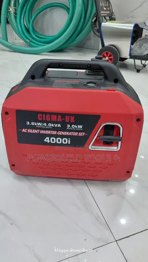 Cigma Uk Silent Inverter Generator 3.6kw/4kva Generator