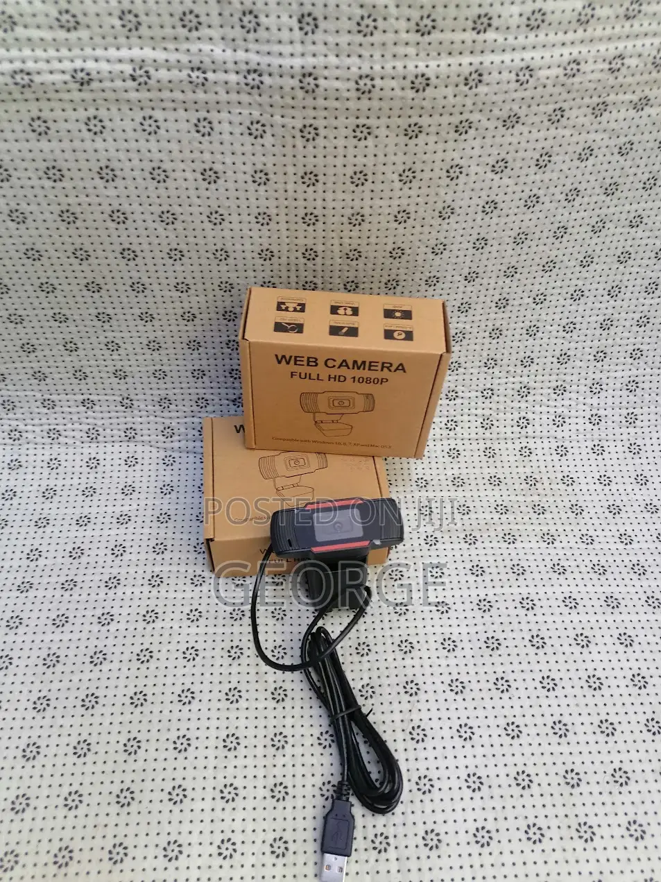 1080p Hd Web Camera Computer Webcams Built-in Mic