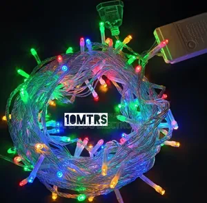 Multifunction 10mtrs Led Fairy String/ Decorating Xmas Light