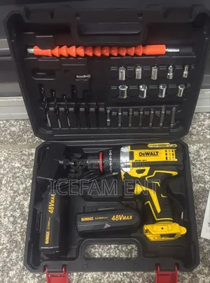 Dewalt Cordless Drill Set/48v Rechargeable Drill Set Machine