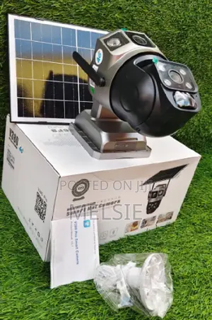 4mp Dual Lens 4g PTZ Solar Camera With High-Definition Video