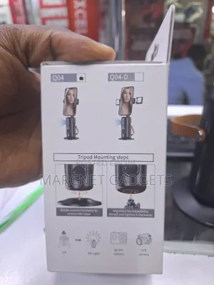 360 Auto Ai Face Tracking Table or Tripod Mounting With Remote