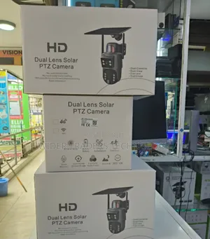 Ubox Wifi Dual Lense Solar PTZ Camera