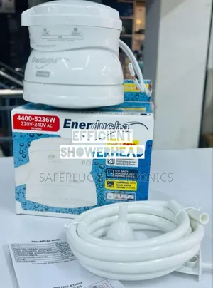 3t Enerducha Enerbras Shower Head for Salty, Borehole, Normal Water
