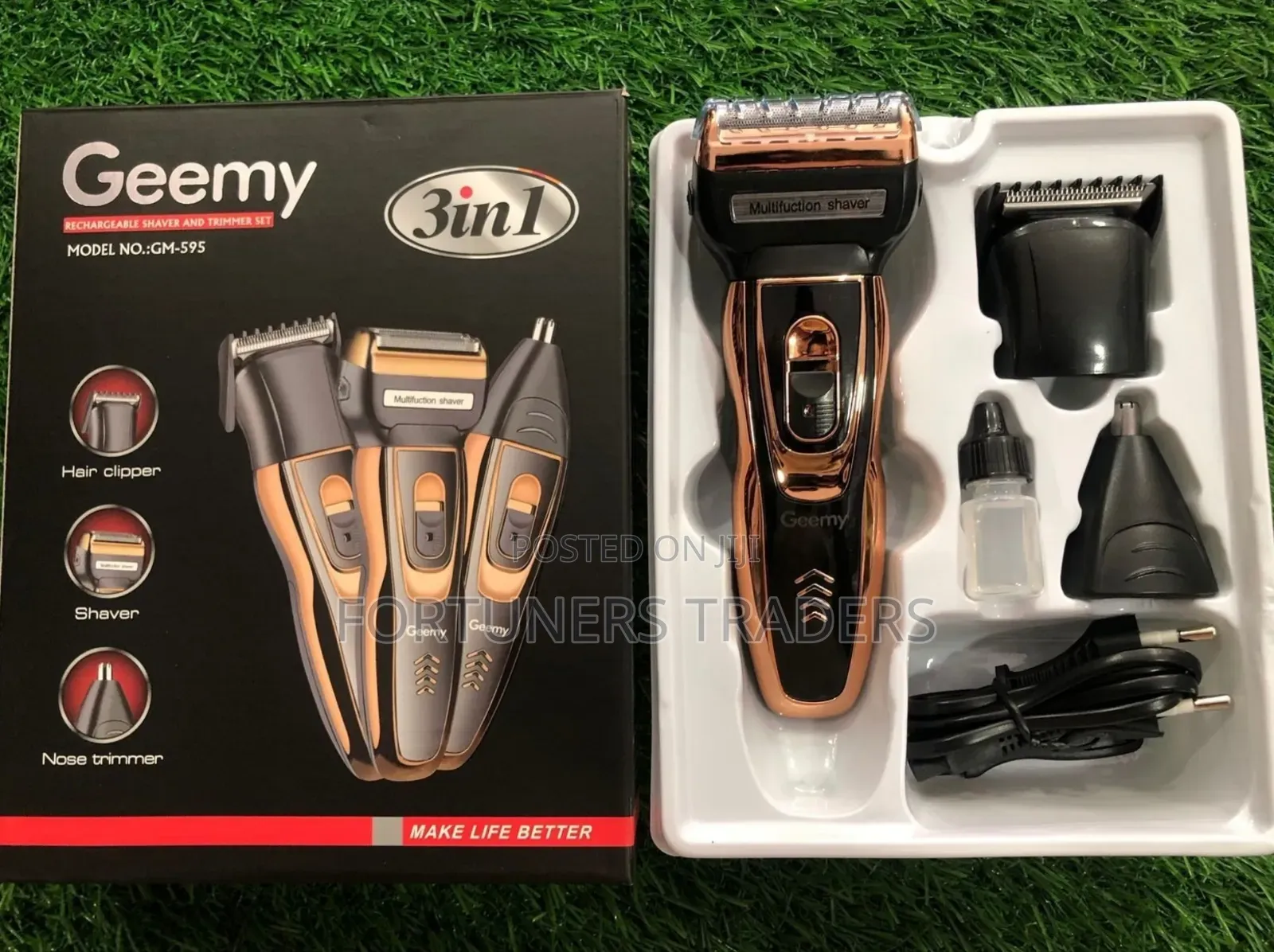 3 in 1 Geemy Shaver and Trimmer