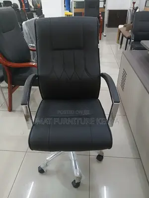 High Back Leather Office Seat
