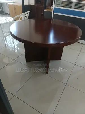 4 Seater Round Meeting Office Table