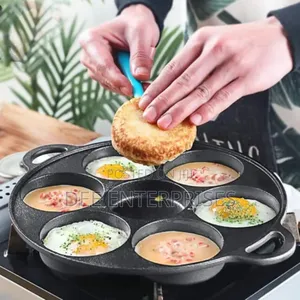 Die-Cast Induction Heavy Gauge 7pc Cupcake/Pancake Baking Pan