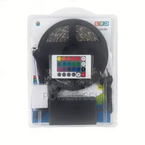 5m RGB Led Strip Waterproof Snake Light With Remote
