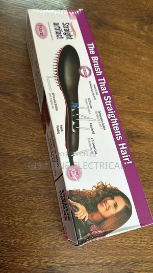 Brush Flat Iron/Hair Straightener