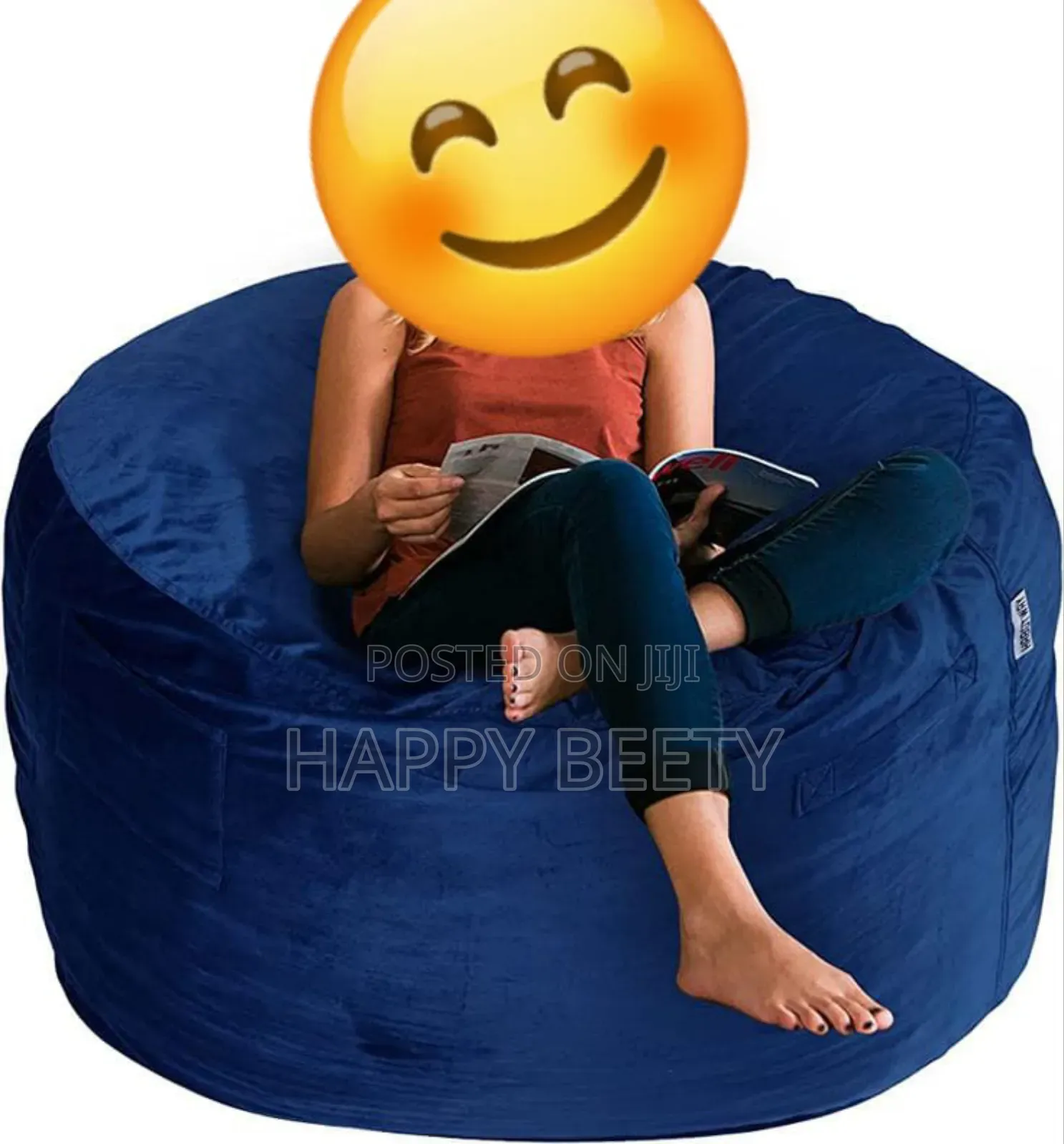 Beanbag Puffs Available - Very Comfy