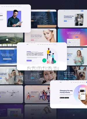 Professional Business Organization Website Design Development