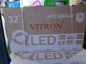 Vitron 32" Qled Smart Android - Television Frameless Design