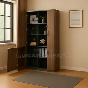 Wooden File Cabinet (3 Doors)