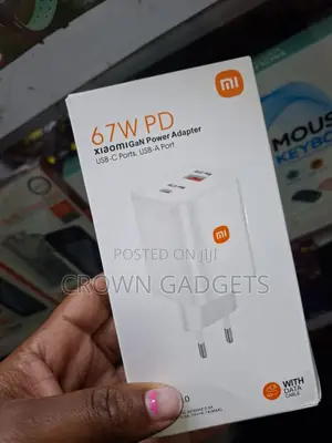 Mi 67w Usb-C Pd Power Adapter + Usb-a Port Data Cable