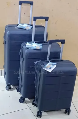 Pp Unbreakable Rubber 3 in 1 Travel Suitcase Bags, Superior Quality