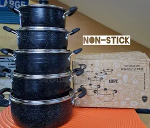 Jp New Babies 10pcs Non-Stick Coated Cookware Set