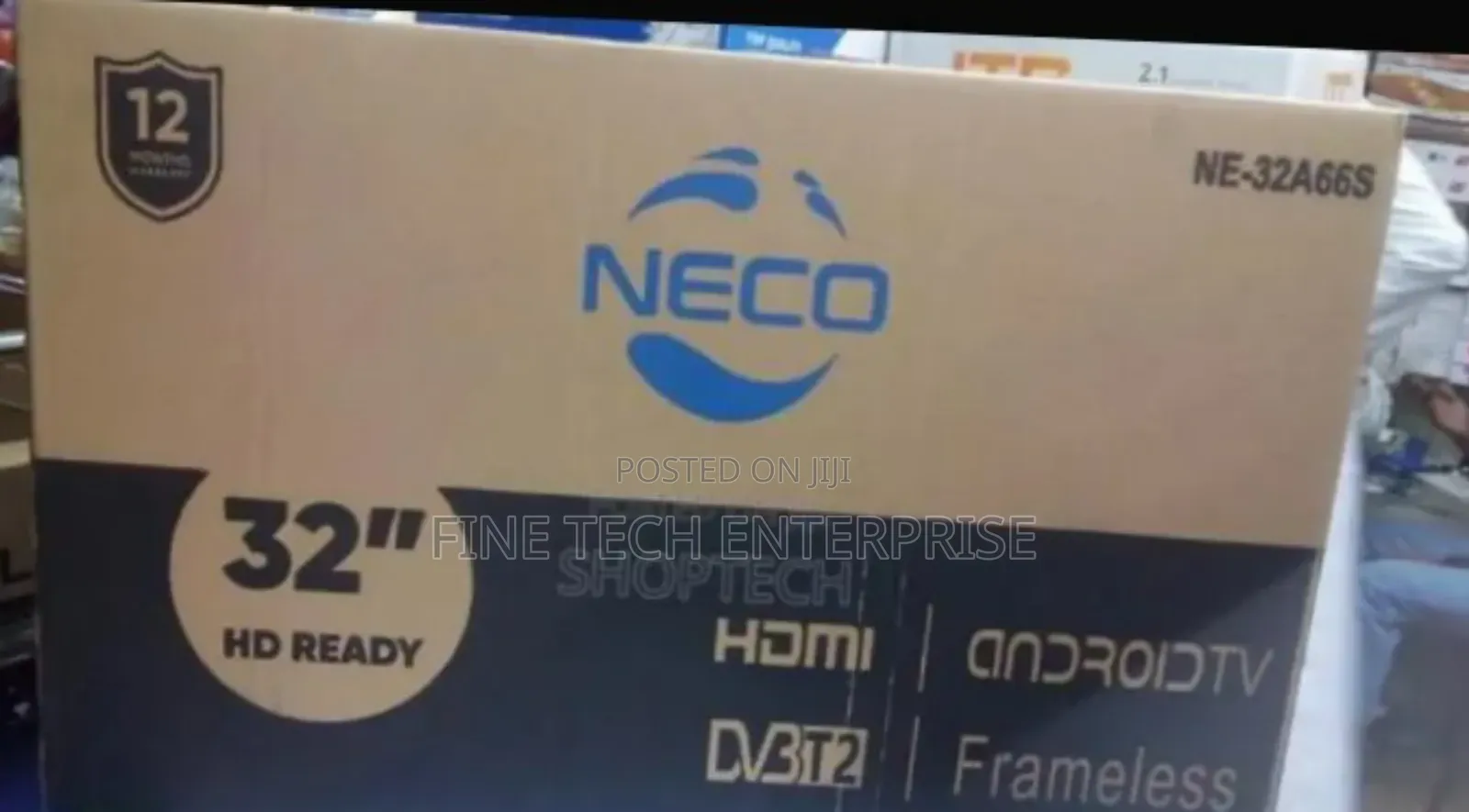 Neco 32 Smart Android Tv Frameless