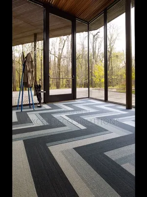 Mix Colors Office Carpet Tiles/Planks