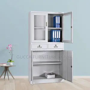 Metallic Filling Cabinet With 2-centre Drawers