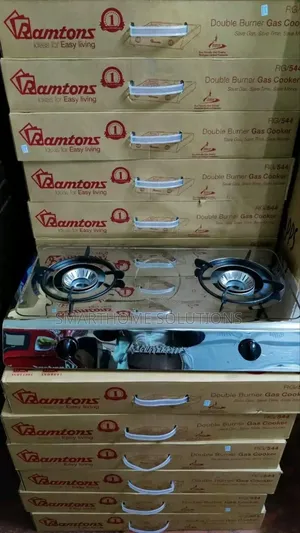 Cooker!Ramtons 2burner Stainlesstable Top Cooker,1yrwarranty