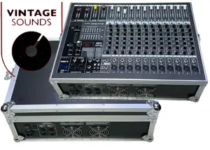 Mtrack HKX-12 12channel Usb Bt Power Flight Case Mixer