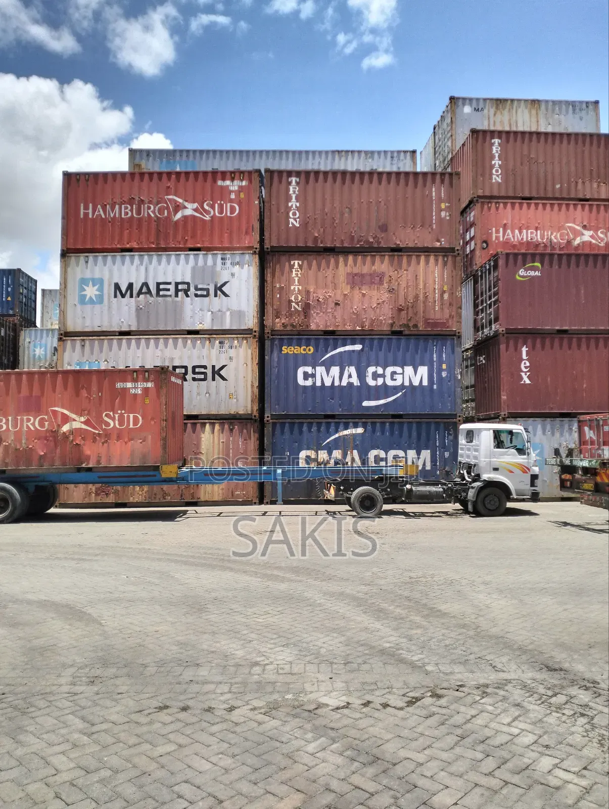 For You! 20ft Empty Shipping Containers!