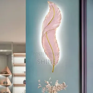 Pink Leaf Wall Decor