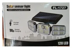 Solar Sensor Light 120 Led Motion Sensor Security Lamp