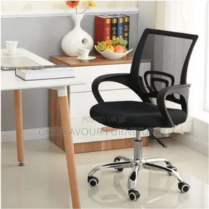 Quality Mesh Office Chair Black Hf5r