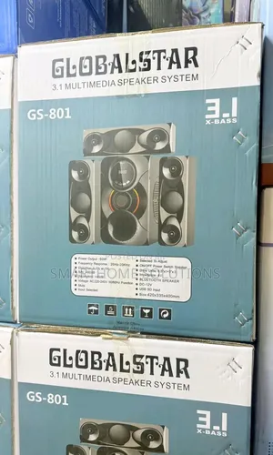 3.1ch Globalstar Home Theater System With Remote Control Woofer