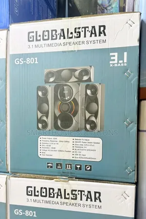 Globalstar Gs-801 3.1 X-bass Multimedia Speaker System