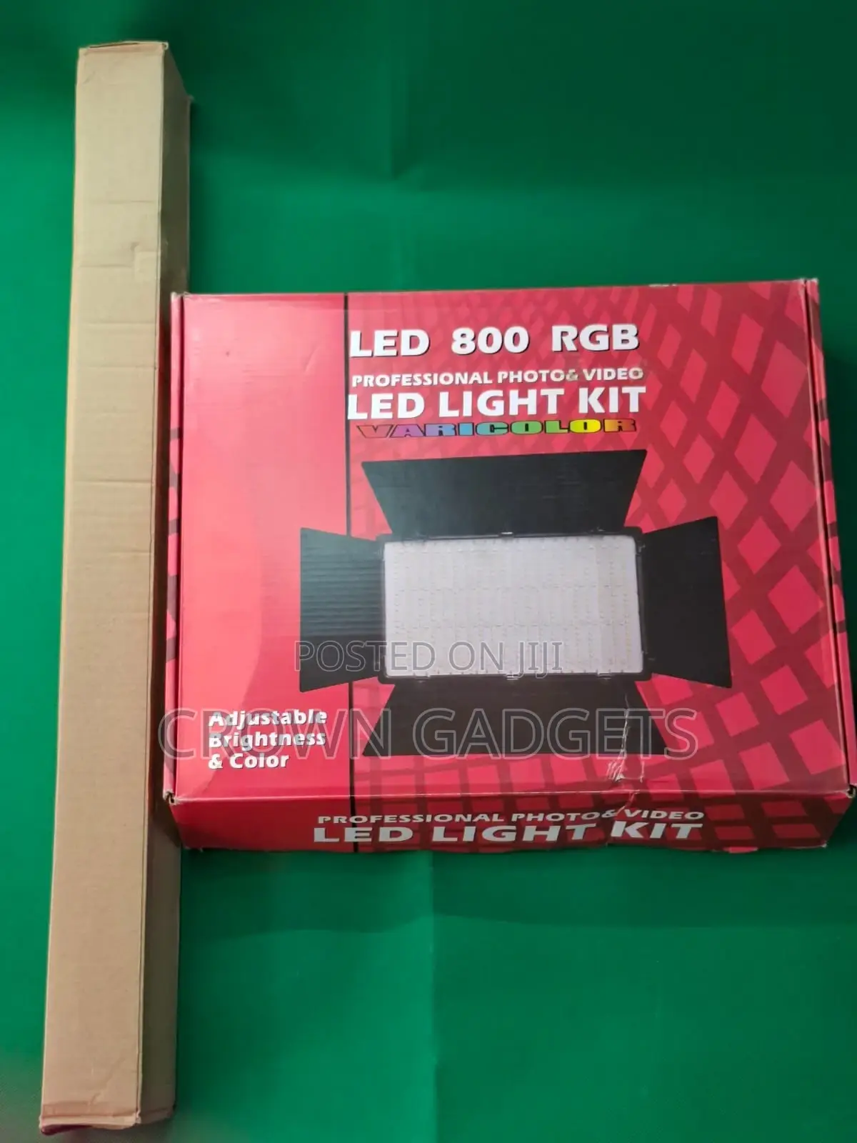 Led 800 RGB Professional Video Light Kit With Adjustable Stand