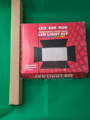 Led U800 RGB Photo Video Lighting Kit With Tripod Stand