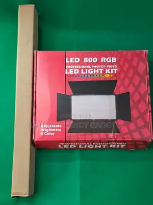 Led 800 Rgb Studio Light Kit For Photo & Video Shooting